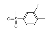 2-FLUORO-4-(METHYLSULFONYL)TOLUENE Structure
