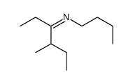 N-butyl-4-methylhexan-3-imine Structure