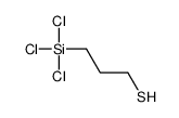 3-trichlorosilylpropane-1-thiol Structure