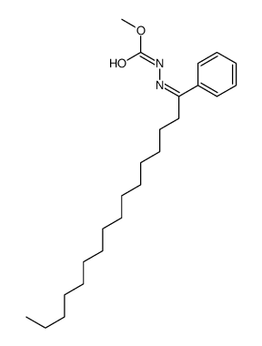 methyl N-(1-phenylhexadecylideneamino)carbamate结构式