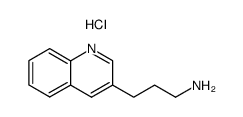3-(3'-aminopropyl)quinoline dihydrochloride Structure