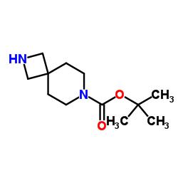 tert-Butyl 2,7-diazaspiro[3.5]nonane-7-carboxylate Structure