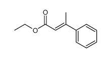 (E)-3-苯基-2-丁烯酸乙酯结构式