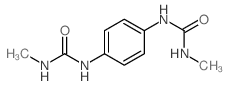Urea,1,1'-p-phenylenebis[3-methyl- (7CI) structure