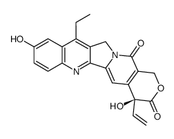 7-ethyl-10-hydroxy-18,19-dehydrocamptothecin Structure