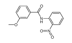 3-methoxy-benzoic acid-(2-nitro-anilide) Structure