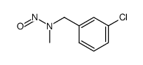 N-Nitroso-N-methyl-m-chlorbenzylamin Structure