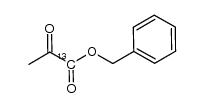 benzyl [1-(13)C]pyruvate Structure