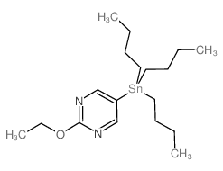 2-ethoxy-5-(tributylstannyl)pyrimidine Structure