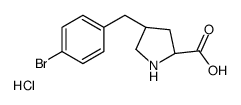 (2S,4R)-4-(4-BROMOBENZYL)PYRROLIDINE-2-CARBOXYLIC ACID HYDROCHLORIDE picture