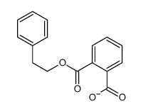 2-(2-phenylethoxycarbonyl)benzoate Structure