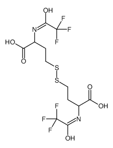 4,4′-Dithiobis-2-(trifluoracetyl)aminobutansure结构式
