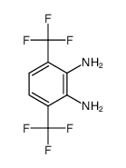 3,6-bis(trifluoromethyl)benzene-1,2-diamine Structure