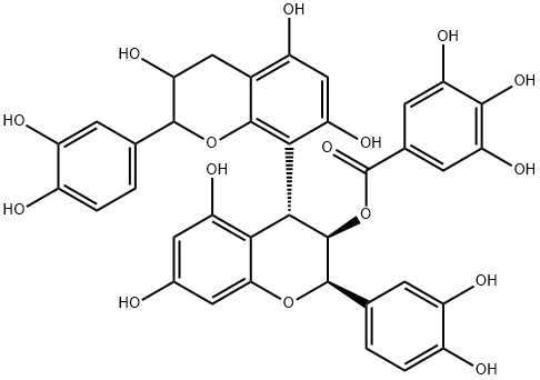 原花青素 B2 3-O-没食子酸结构式