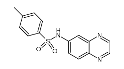 N-quinoxalin-6-yl-toluene-4-sulfonamide Structure
