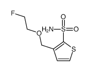 3-(2-fluoroethoxymethyl)thiophene-2-sulfonamide Structure