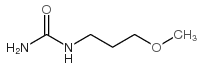 N-(3-甲氧基丙基)脲结构式