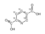 pyridine-2,5-dicarboxylic acid Structure
