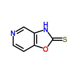 噁唑并[4,5-c]吡啶-2(3H)-硫酮结构式
