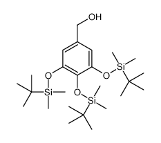 [3,4,5-tris[[tert-butyl(dimethyl)silyl]oxy]phenyl]methanol Structure