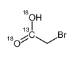 溴乙酸-1-13C,18O2结构式