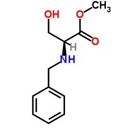 L-N-苄基丝氨酸甲酯结构式