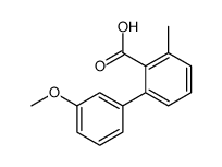 2-(3-methoxyphenyl)-6-methylbenzoic acid结构式