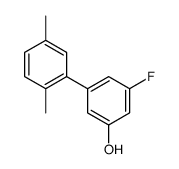 3-(2,5-dimethylphenyl)-5-fluorophenol Structure