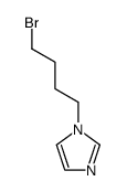 1-(4-bromobutyl)-imidazole Structure