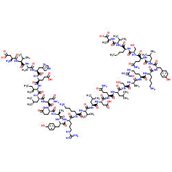 PACAP Related Peptide (1-29) (rat) trifluoroacetate salt Structure