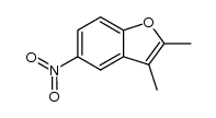 2,3-dimethoxy-5-nitrobenzo[b]furan Structure