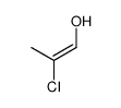 (Z)-2-chloroprop-1-en-1-ol结构式