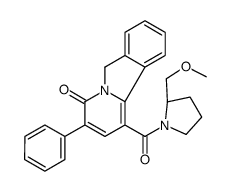 1-[(2R)-2-(methoxymethyl)pyrrolidine-1-carbonyl]-3-phenyl-6H-pyrido[2,1-a]isoindol-4-one Structure