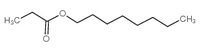 丙酸辛酯结构式