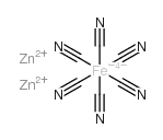 dizinc,iron(2+),hexacyanide Structure