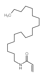 N-十八烷基丙烯酰胺结构式