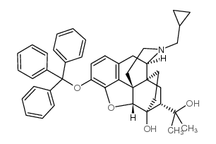 3-o-trityl-6-o-desmethyl-diprenorphine structure