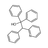 1,1,2-triphenyl-2-pyridin-2-yl-ethanol Structure