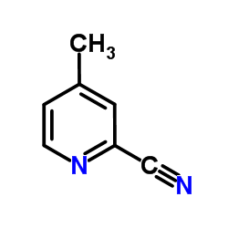 4-Methyl-2-pyridinecarbonitrile Structure