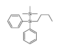 butyl-diphenyl-trimethylsilylsilane Structure