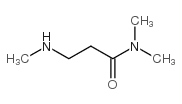 N~1~,N~1~,N~3~-三甲基--丙氨酸酰胺结构式