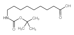 9-((叔丁氧基羰基)氨基)戊酸结构式