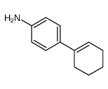 4-(1-环己烯基)苯胺结构式