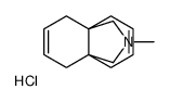 4a,8a-(Methaniminomethano)naphthalene,1,4,5,8-tetrahydro-10-methyl-,hydrochloride Structure