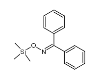 benzophenone oxime O-trimethylsilyl ether结构式