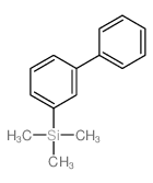 [1,1'-Biphenyl]-3-yltrimethylsilane Structure