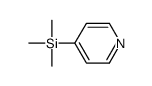 4-(三甲基甲硅烷基)吡啶结构式