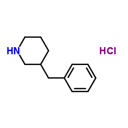 3-苄基哌啶结构式
