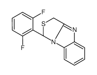 (1R)-1-(2,6-difluorophenyl)-1,3-dihydro-[1,3]thiazolo[3,4-a]benzimidazole Structure