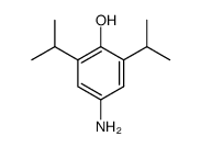 4-Amino-2,6-diisopropyl-phenol Structure
